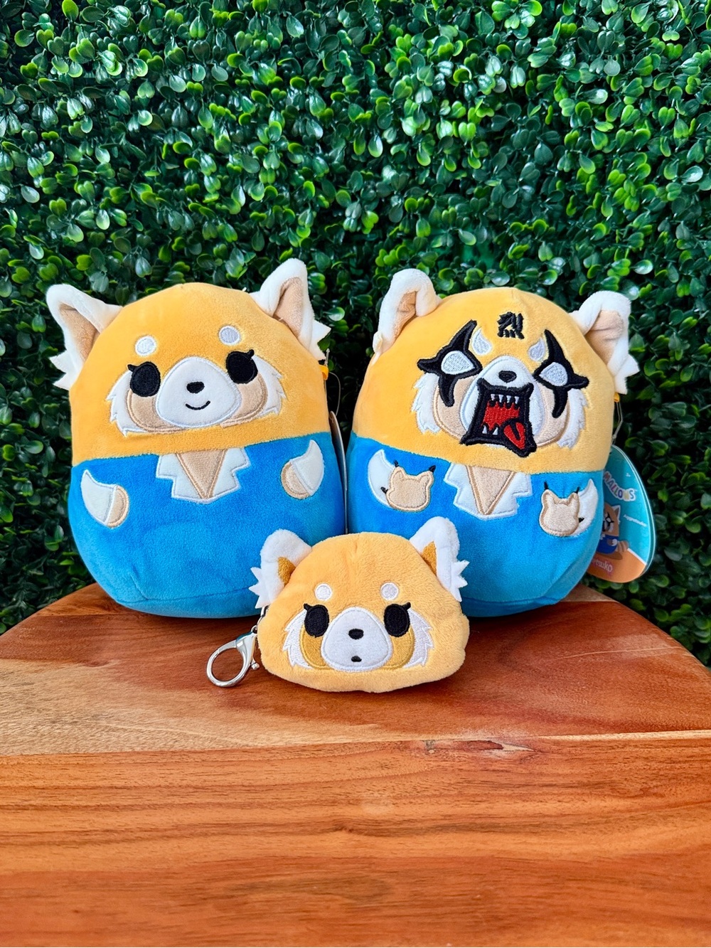 Aggretsuko Squishmallow & Coin Purse Bundle